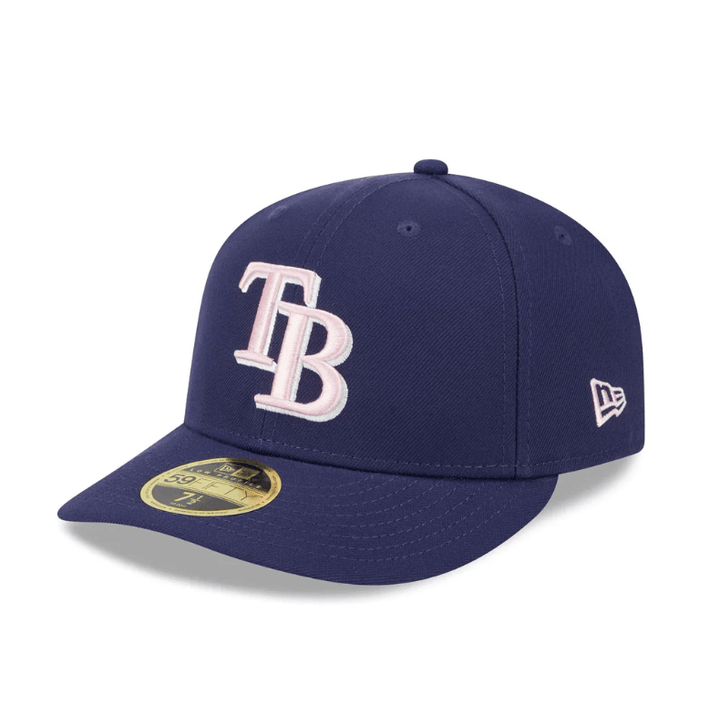 Rays New Era Navy Blue 2024 Mother's Day Low Profile 59Fifty Fitted Hat - The Bay Republic | Team Store of the Tampa Bay Rays & Rowdies