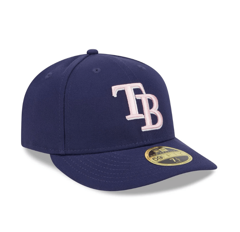 Rays New Era Navy Blue 2024 Mother's Day Low Profile 59Fifty Fitted Hat - The Bay Republic | Team Store of the Tampa Bay Rays & Rowdies