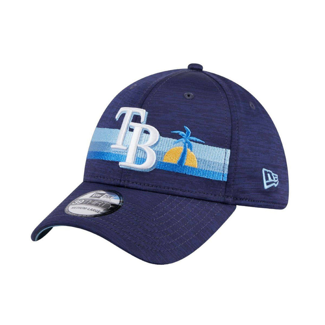 Rays New Era Navy Spring Training Sunset TB 39Thirty Flex Fit Hat - The Bay Republic | Team Store of the Tampa Bay Rays & Rowdies