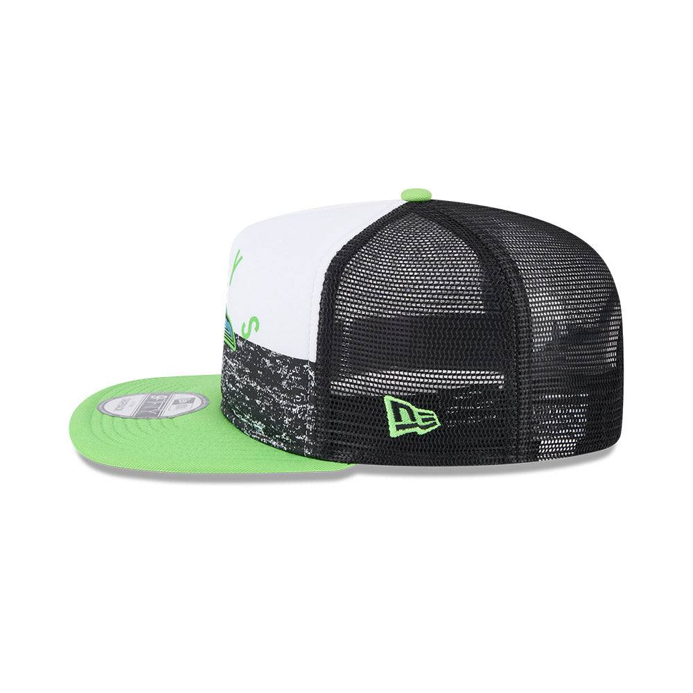 Rays New Era White Black Lime Green Skyway City Connect 9Fifty Snapback Hat - The Bay Republic | Team Store of the Tampa Bay Rays & Rowdies