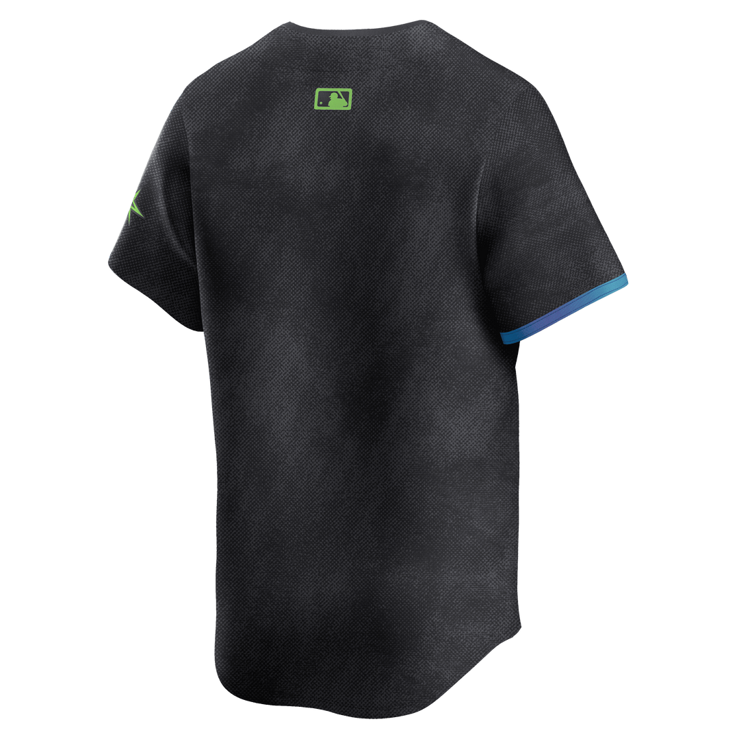 Rays Nike Charcoal Grey City Connect Limited Replica Jersey - The Bay Republic | Team Store of the Tampa Bay Rays & Rowdies