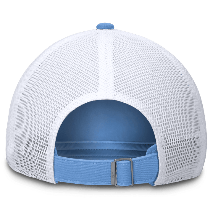 Rays Nike Light Blue Wordmark Club Cap Adjustable Mesh Hat - The Bay Republic | Team Store of the Tampa Bay Rays & Rowdies