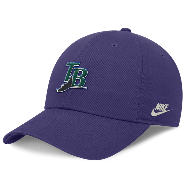 Rays Nike Purple Devil Rays Coop Club Cap Adjustable Hat - The Bay Republic | Team Store of the Tampa Bay Rays & Rowdies