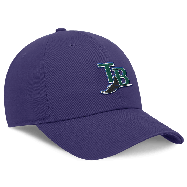 Rays Nike Purple Devil Rays Coop Club Cap Adjustable Hat - The Bay Republic | Team Store of the Tampa Bay Rays & Rowdies
