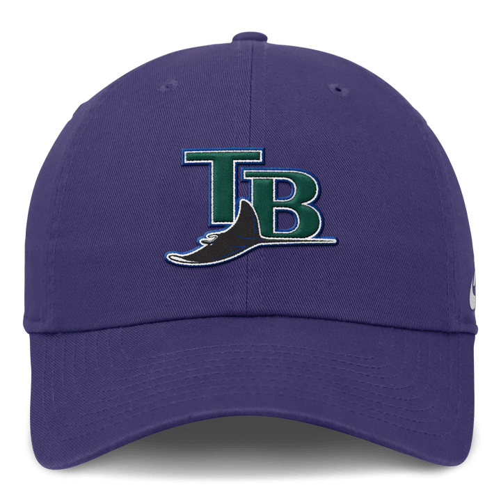 Rays Nike Purple Devil Rays Coop Club Cap Adjustable Hat - The Bay Republic | Team Store of the Tampa Bay Rays & Rowdies