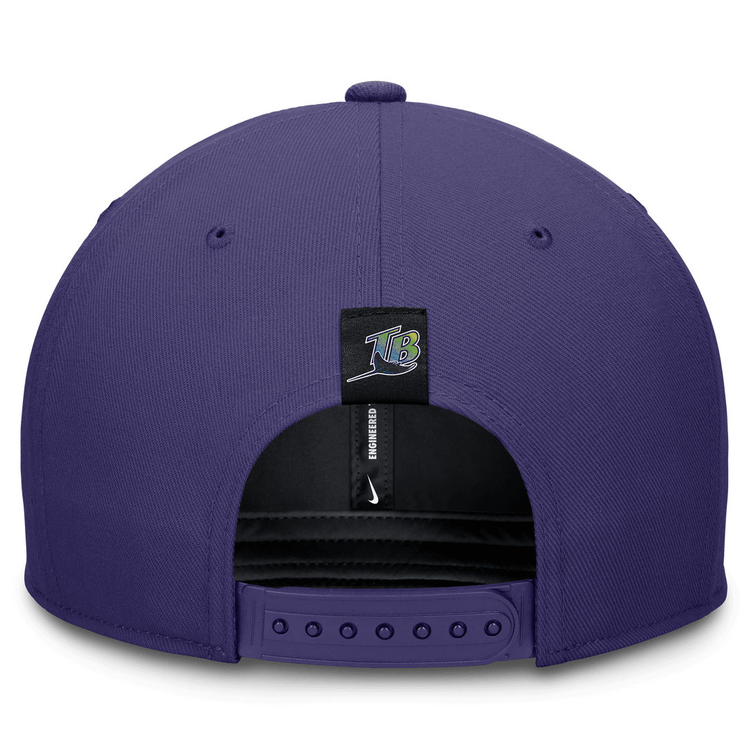 Rays Nike Purple Devil Rays Coop Stitched Pro Cap Snapback Hat - The Bay Republic | Team Store of the Tampa Bay Rays & Rowdies