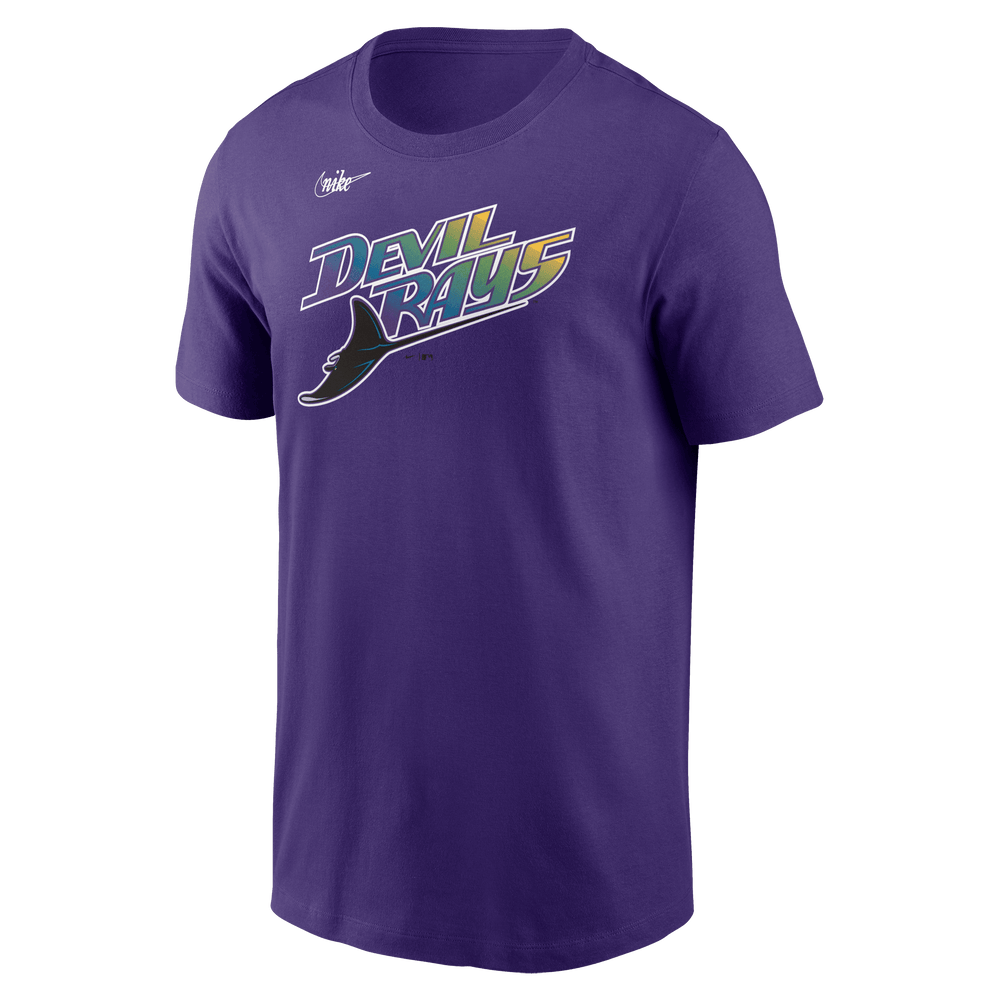RAYS PURPLE TAMPA BAY DEVIL RAYS COOP NIKE T-SHIRT - The Bay Republic | Team Store of the Tampa Bay Rays & Rowdies