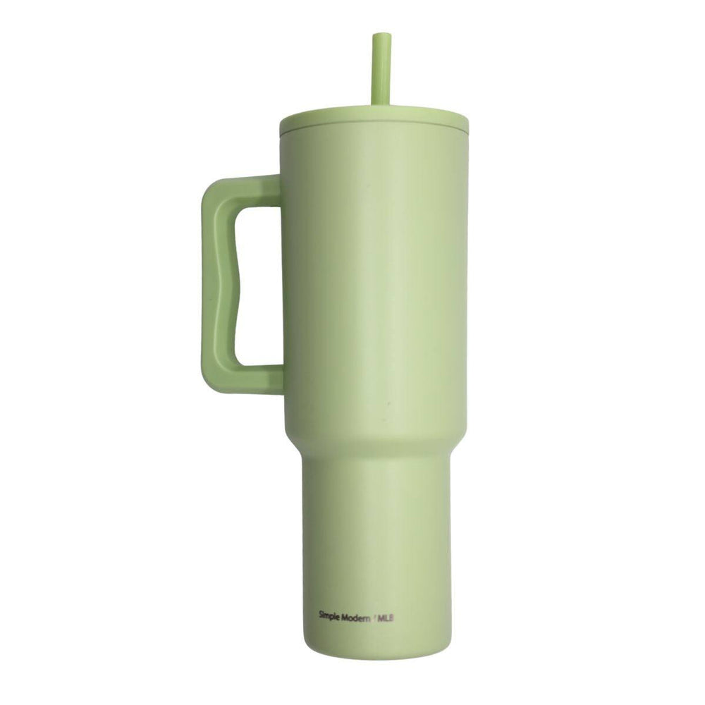 Rays Simple Modern Green Coop 40oz Tumbler with Handle - The Bay Republic | Team Store of the Tampa Bay Rays & Rowdies