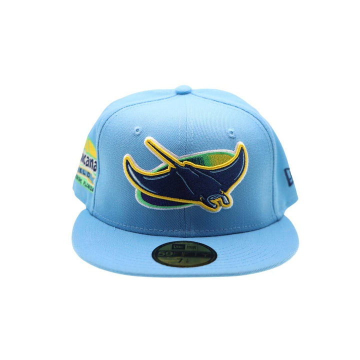 RAYS SKY BLUE ALT TROPICANA FIELD 59FIFTY NEW ERA FITTED HAT - The Bay Republic | Team Store of the Tampa Bay Rays & Rowdies