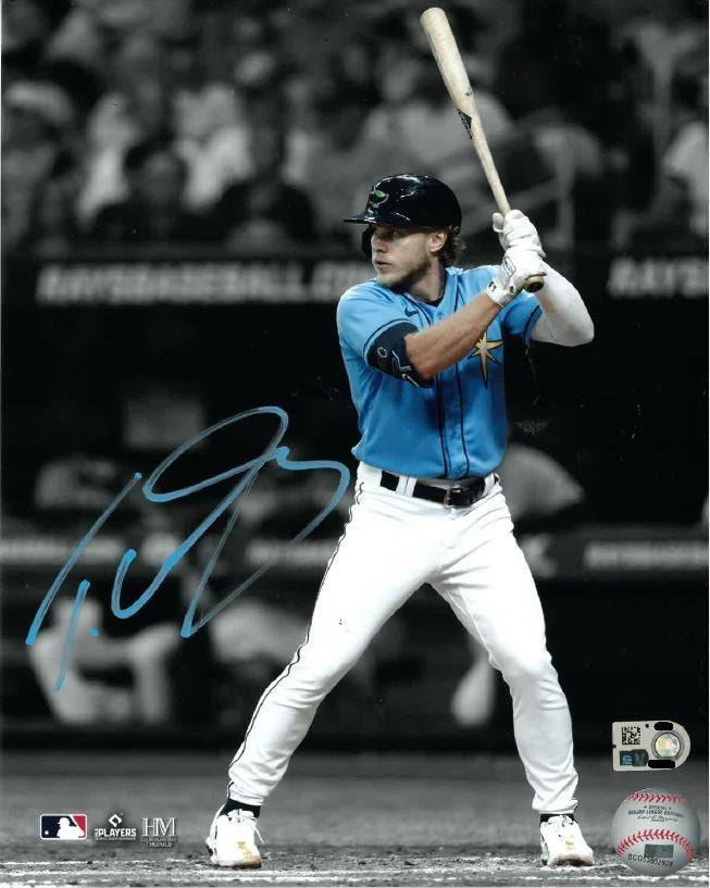 RAYS TAYLOR WALLS AUTOGRAPHED COLOR POP PHOTO - The Bay Republic | Team Store of the Tampa Bay Rays & Rowdies