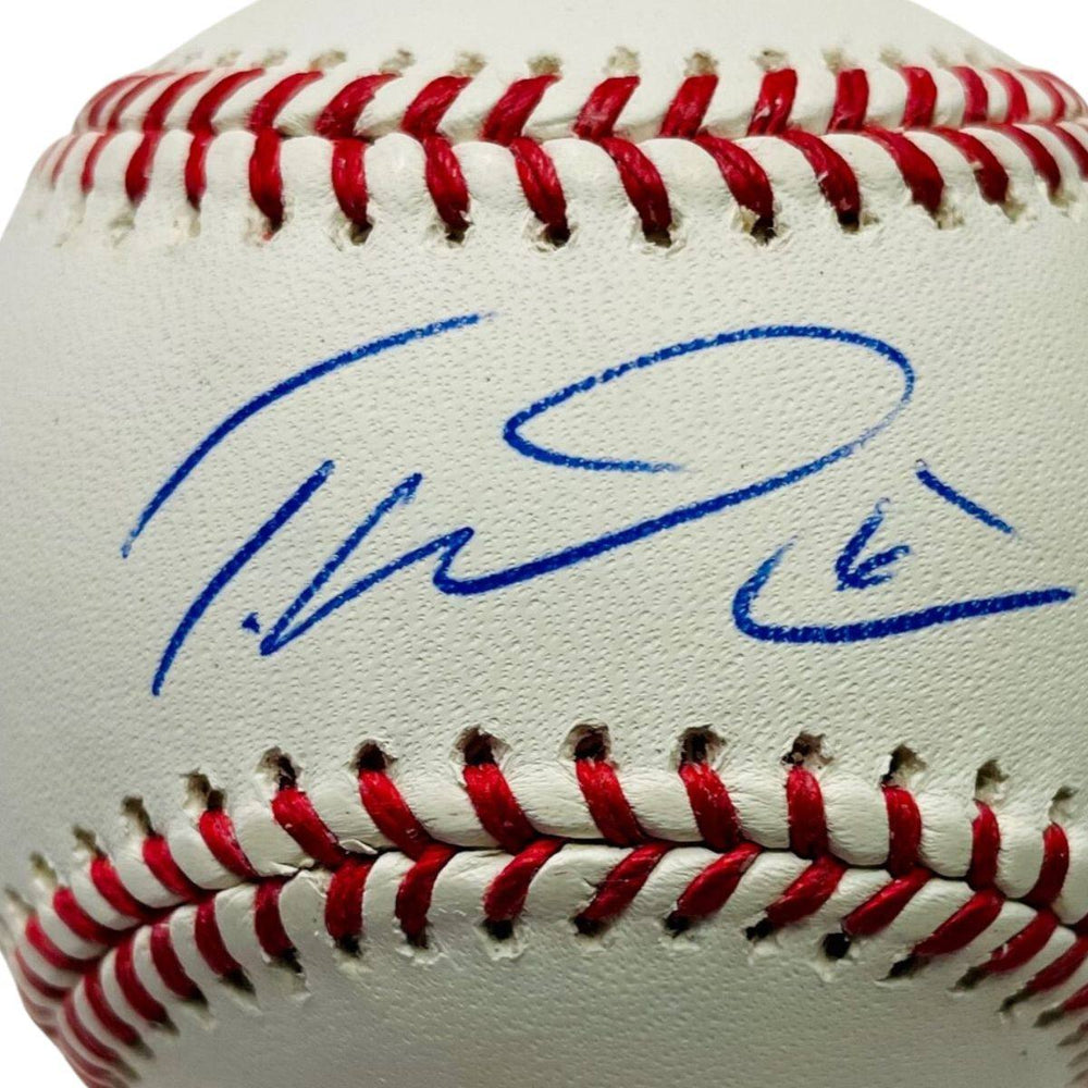 RAYS TAYLOR WALLS AUTOGRAPHED OFFICIAL MLB BASEBALL - The Bay Republic | Team Store of the Tampa Bay Rays & Rowdies