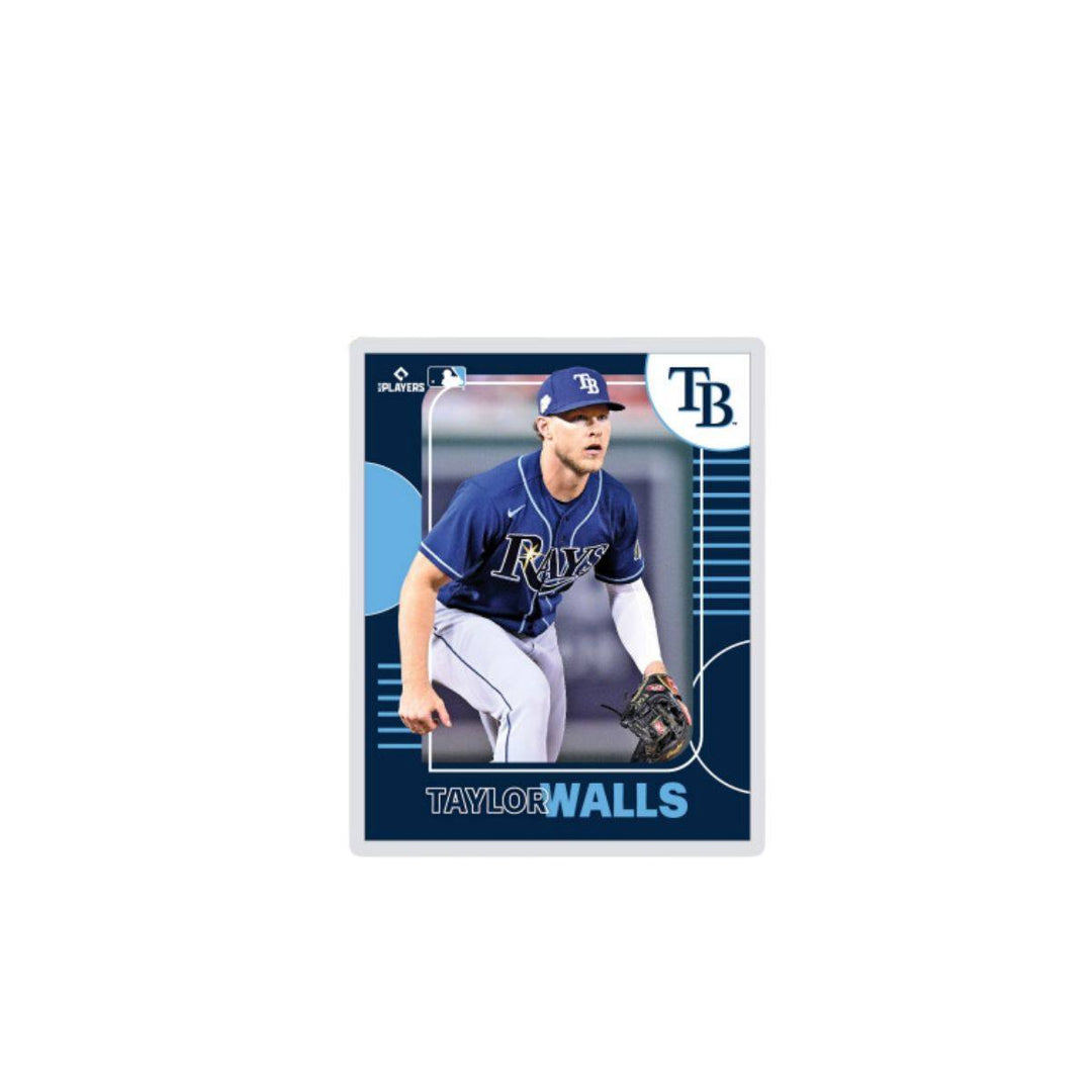 RAYS TAYLOR WALLS PLAYER COLLECTOR LAPEL PIN - The Bay Republic | Team Store of the Tampa Bay Rays & Rowdies