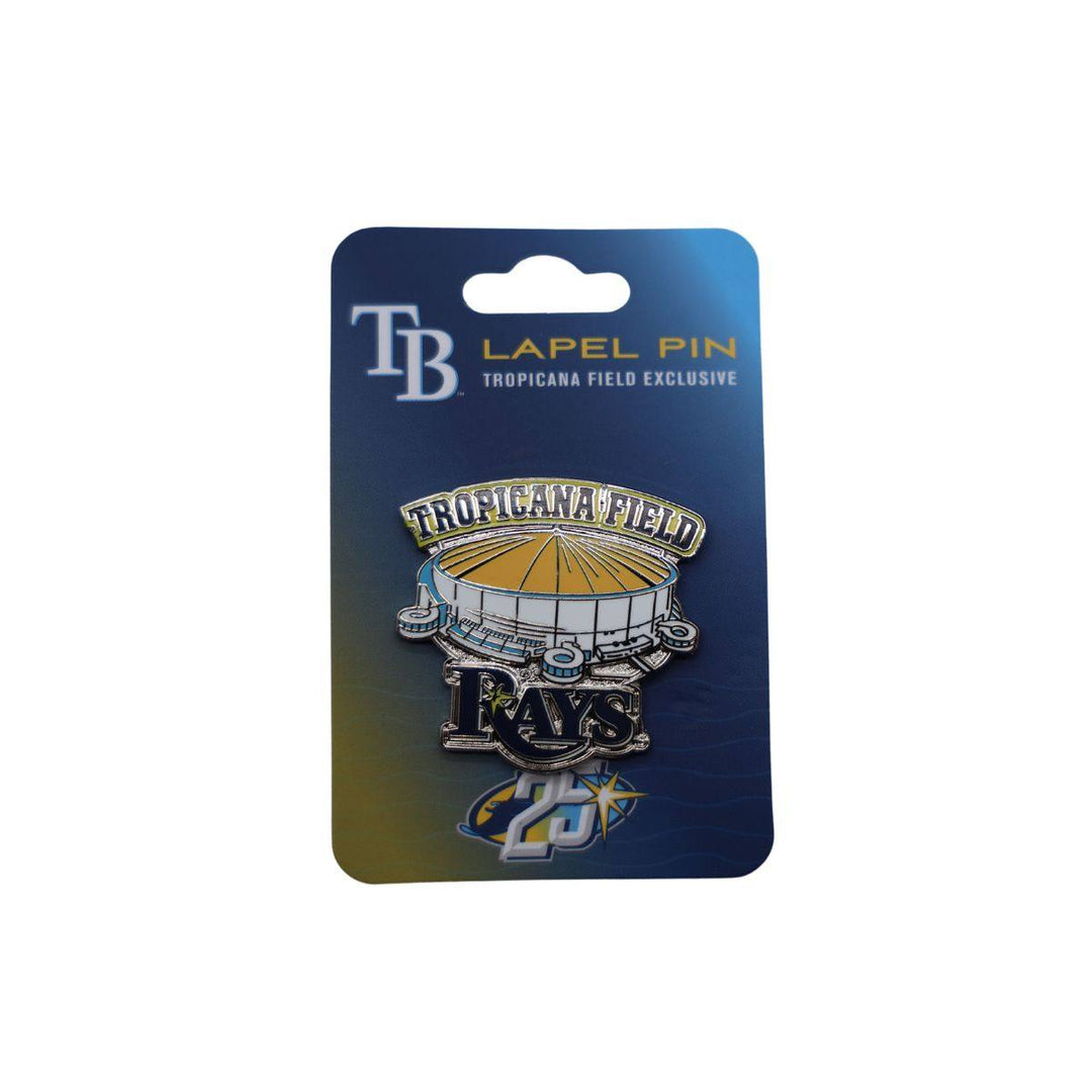 RAYS TROPICANA FIELD STADIUM LAPEL PIN - The Bay Republic | Team Store of the Tampa Bay Rays & Rowdies