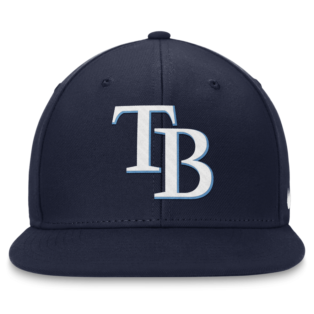 Rays Unisex Nike Pro Navy TB Snapback Hat - The Bay Republic | Team Store of the Tampa Bay Rays & Rowdies