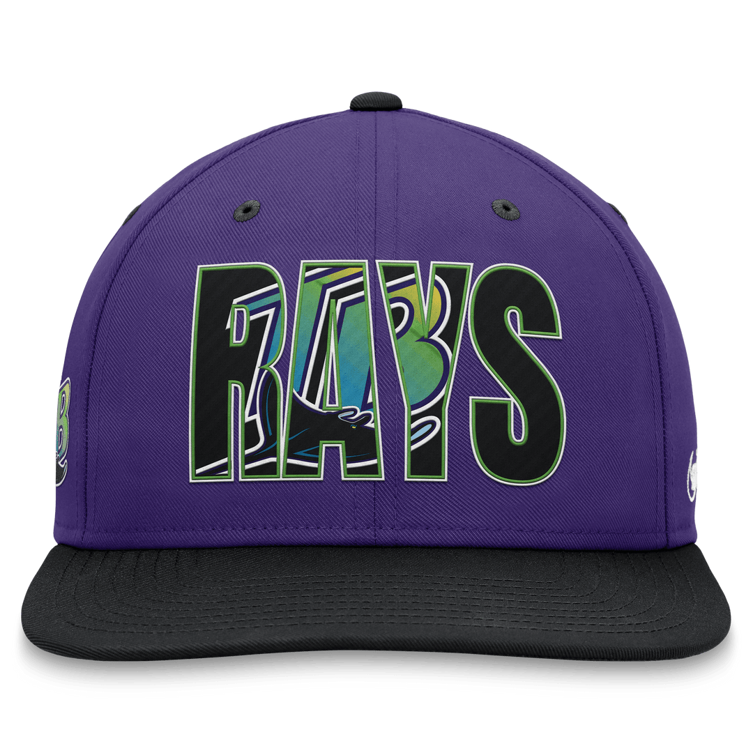 RAYS UNISEX PURPLE NIKE DEVIL RAYS PRO COOP ADJUSTABLE SNAPBACK HAT - The Bay Republic | Team Store of the Tampa Bay Rays & Rowdies