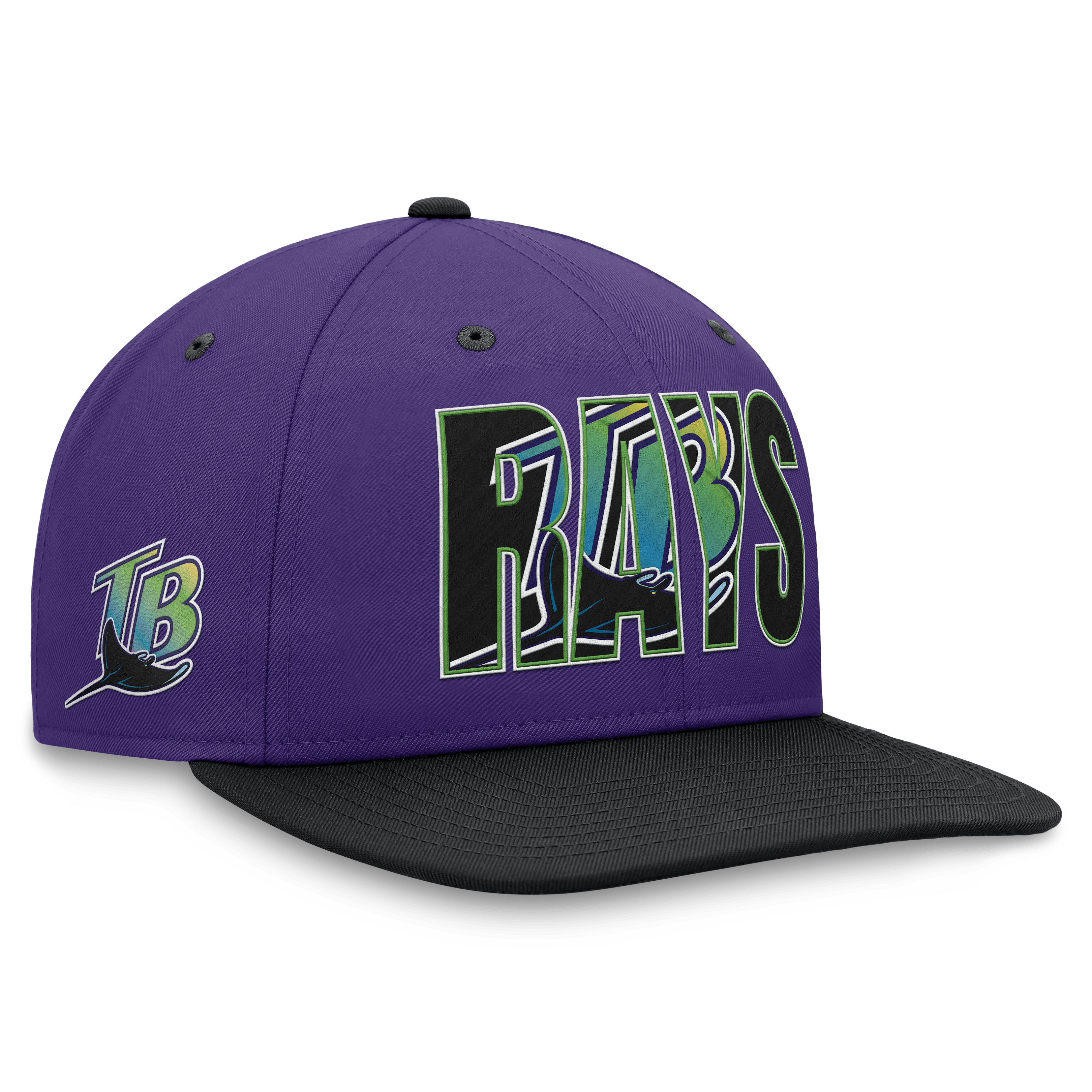 Rays Unisex Nike Purple Devil Rays Pro Coop Adjustable Snapback Hat