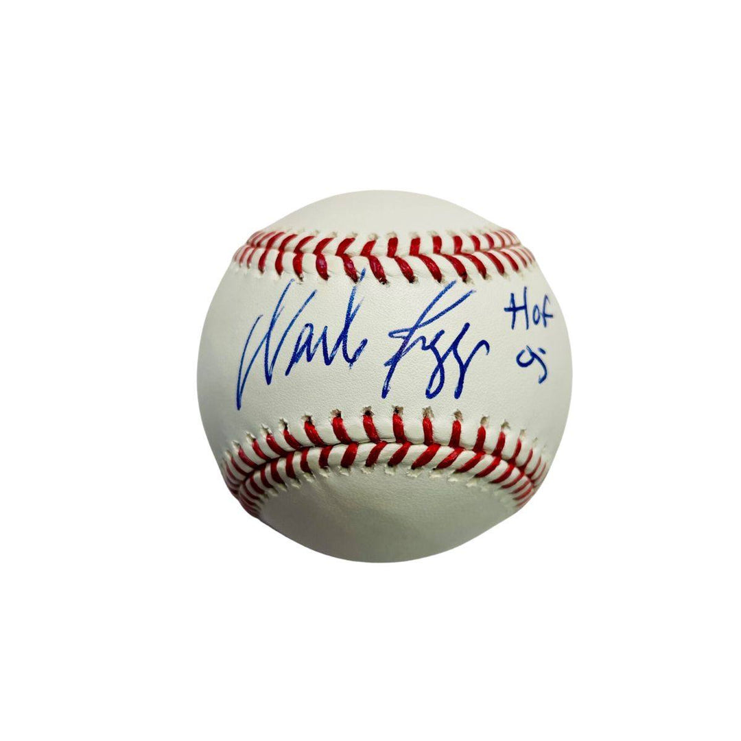 RAYS WADE BOGGS AUTOGRAPHED 25TH ANNIVERSARY OFFICIAL MLB BASEBALL - The Bay Republic | Team Store of the Tampa Bay Rays & Rowdies