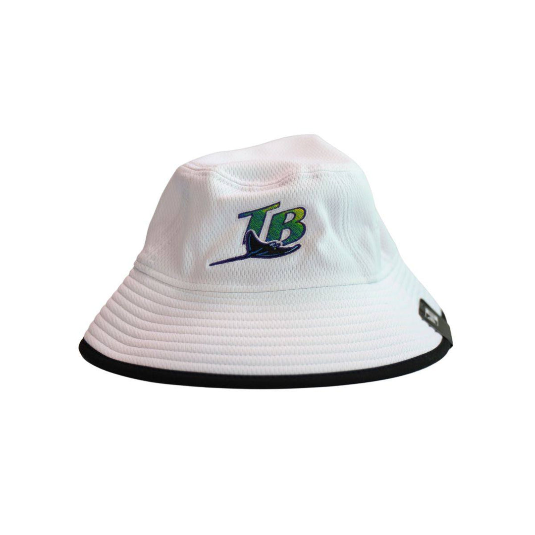 RAYS WHITE DEVIL RAYS COOP NEW ERA BUCKET HAT - The Bay Republic | Team Store of the Tampa Bay Rays & Rowdies