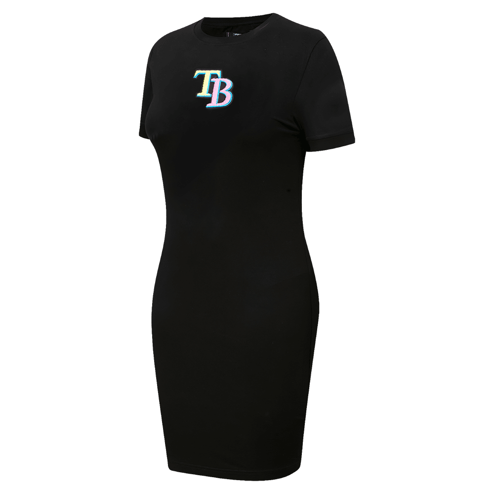 RAYS WOMEN'S BLACK NEON PROMAX DRESS - The Bay Republic | Team Store of the Tampa Bay Rays & Rowdies