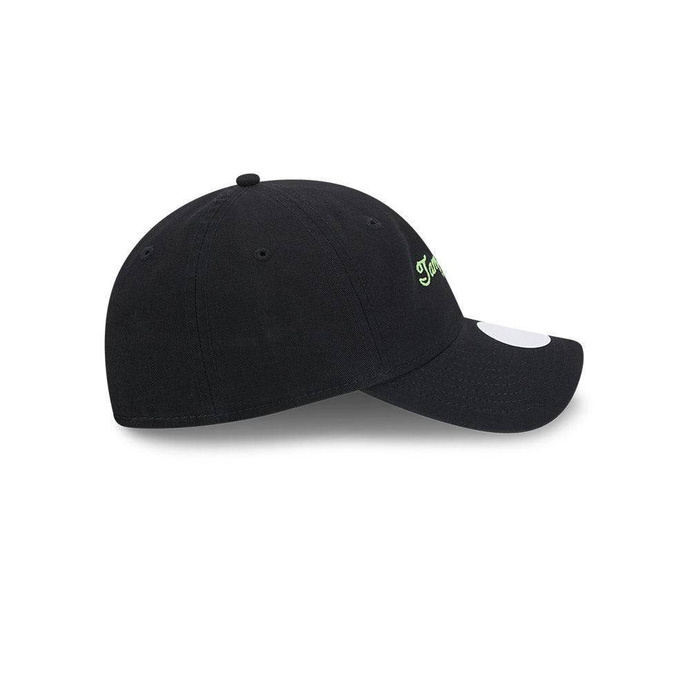 Rays Women's New Era Black Script City Connect 9Twenty Adjustable Hat - The Bay Republic | Team Store of the Tampa Bay Rays & Rowdies