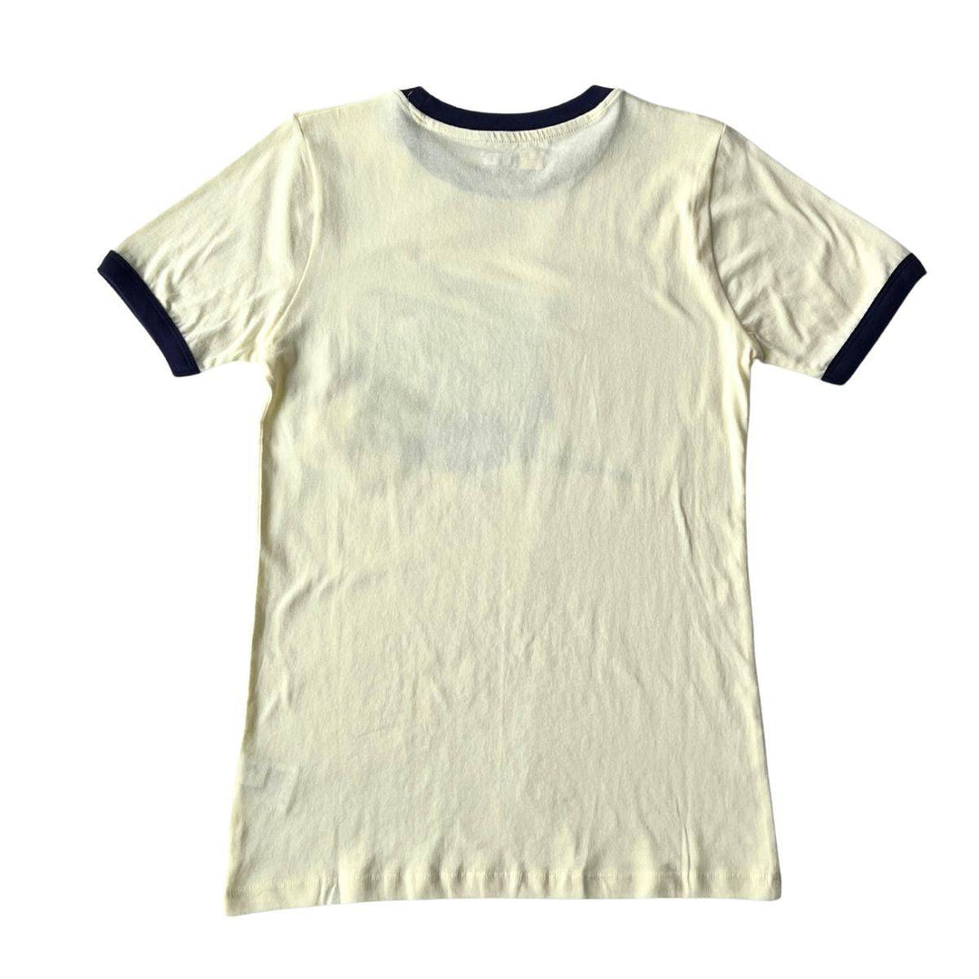 Rays Women's New Era Cream Coop Ringer T-Shirt - The Bay Republic | Team Store of the Tampa Bay Rays & Rowdies