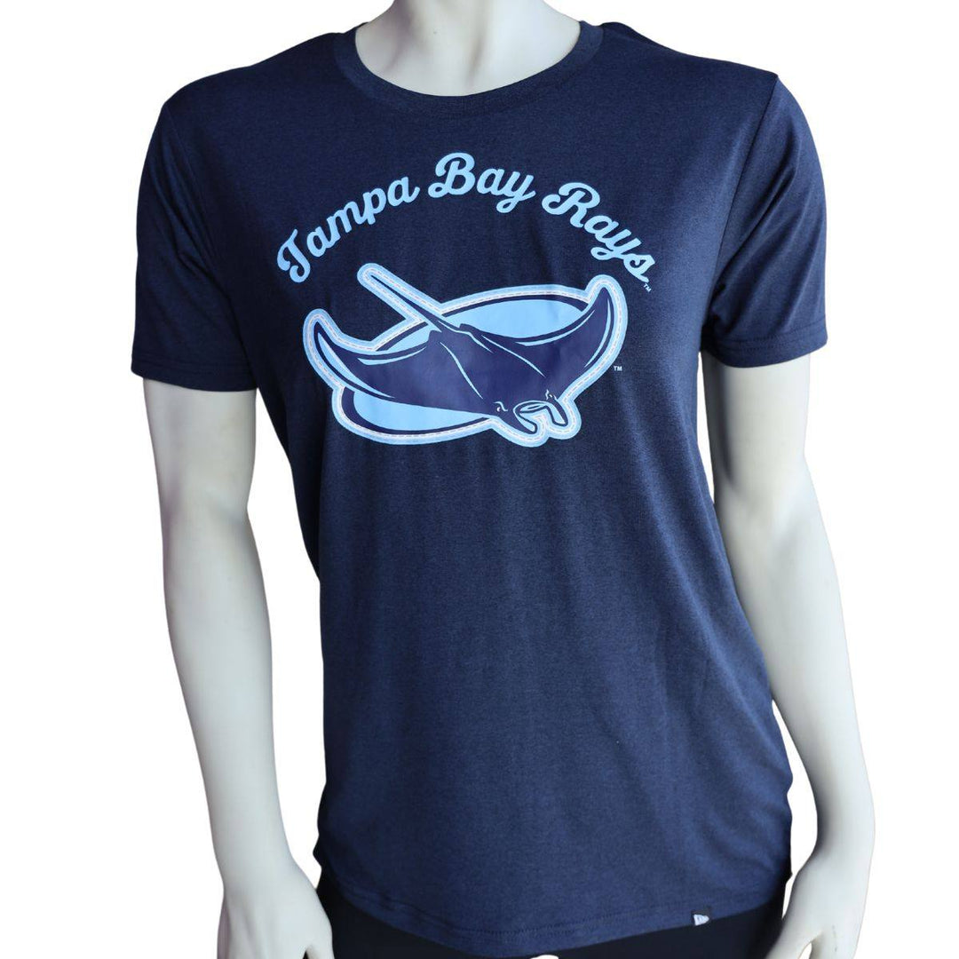 Rays Women's New Era Navy Club Alt T-Shirt - The Bay Republic | Team Store of the Tampa Bay Rays & Rowdies