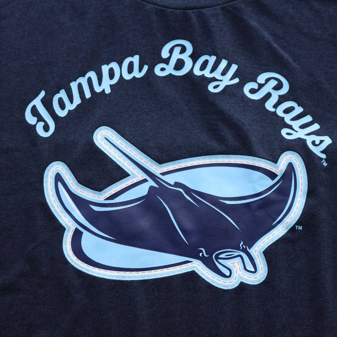 Rays Women's New Era Navy Club Alt T-Shirt - The Bay Republic | Team Store of the Tampa Bay Rays & Rowdies