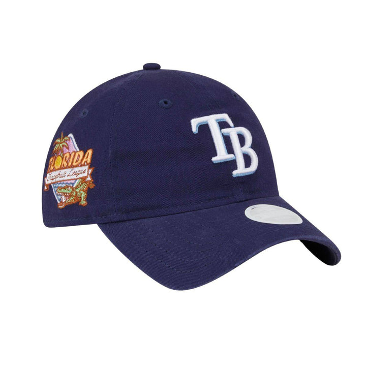 Rays Women's New Era Navy Spring Training TB Florida 9Twenty Adjustable Hat - The Bay Republic | Team Store of the Tampa Bay Rays & Rowdies