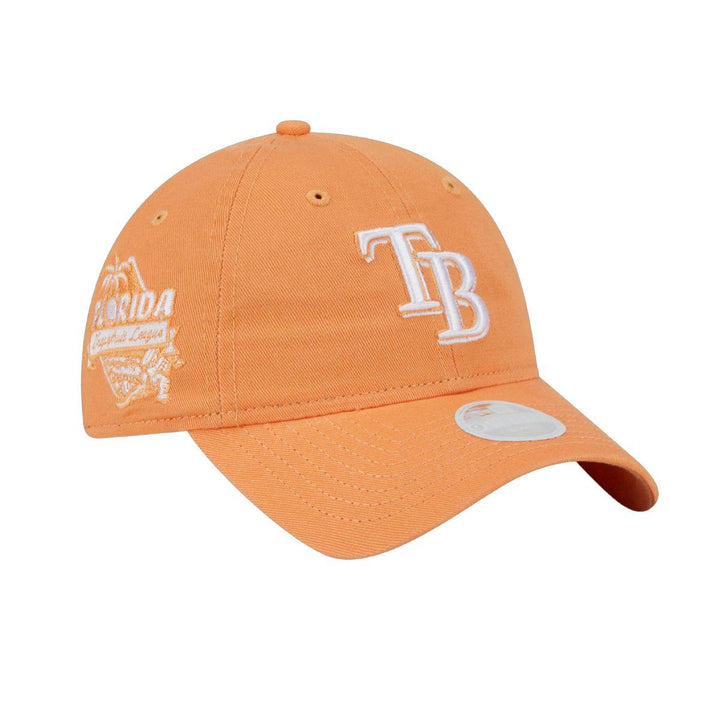 Rays Women's New Era Orange Spring Training TB Florida 9Twenty Adjustable Hat - The Bay Republic | Team Store of the Tampa Bay Rays & Rowdies