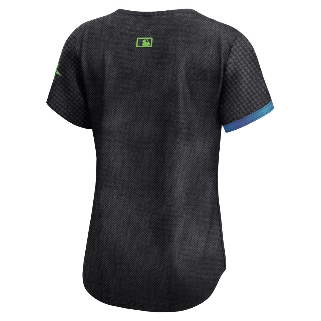 Rays Women's Nike Charcoal Grey City Connect Limited Replica Jersey - The Bay Republic | Team Store of the Tampa Bay Rays & Rowdies