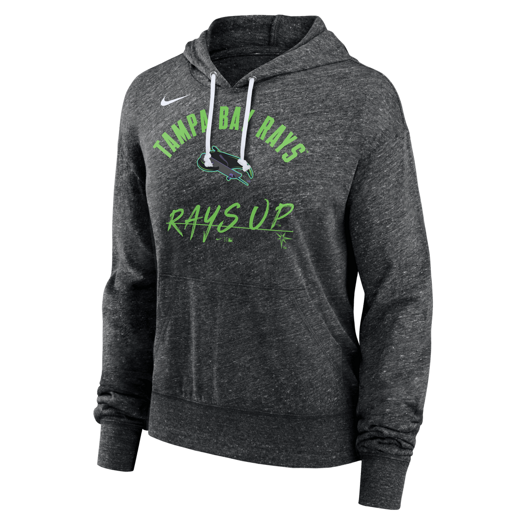 Rays Women's Nike Grey City Connect Lightweight Hoodie - The Bay Republic | Team Store of the Tampa Bay Rays & Rowdies