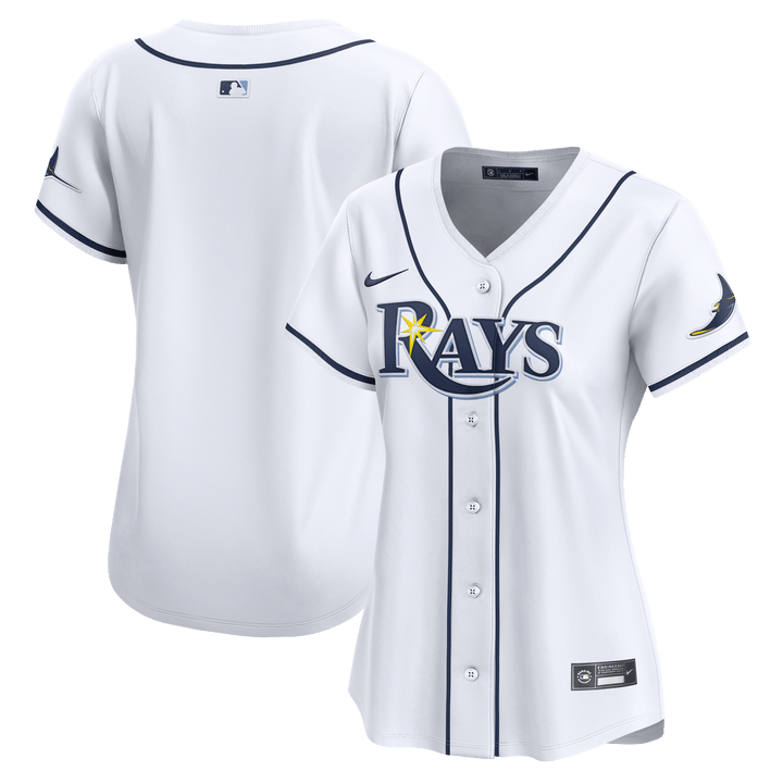 Rays Women's Nike White Vapor Limited Jersey - The Bay Republic | Team Store of the Tampa Bay Rays & Rowdies