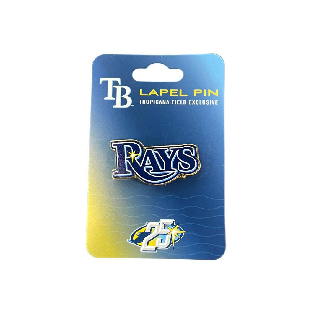 RAYS WORDMARK LOGO LAPEL PIN - The Bay Republic | Team Store of the Tampa Bay Rays & Rowdies