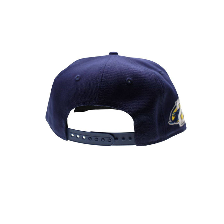 RAYS YOUTH NAVY 25TH ANNIVERSARY ON FIELD TB NEW ERA 9FIFTY SNAPBACK CAP - The Bay Republic | Team Store of the Tampa Bay Rays & Rowdies
