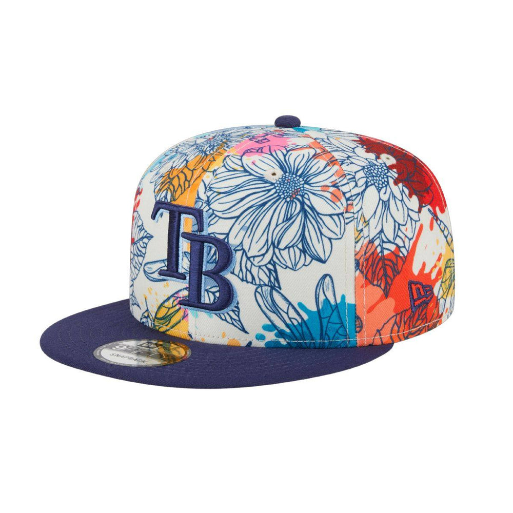 Rays Youth New Era Floral TB Spring Training 9Fifty Snapback Hat - The Bay Republic | Team Store of the Tampa Bay Rays & Rowdies
