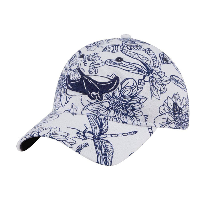 Rays Youth New Era White Spring Training Alt Floral Florida 9Twenty Adjustable Hat - The Bay Republic | Team Store of the Tampa Bay Rays & Rowdies