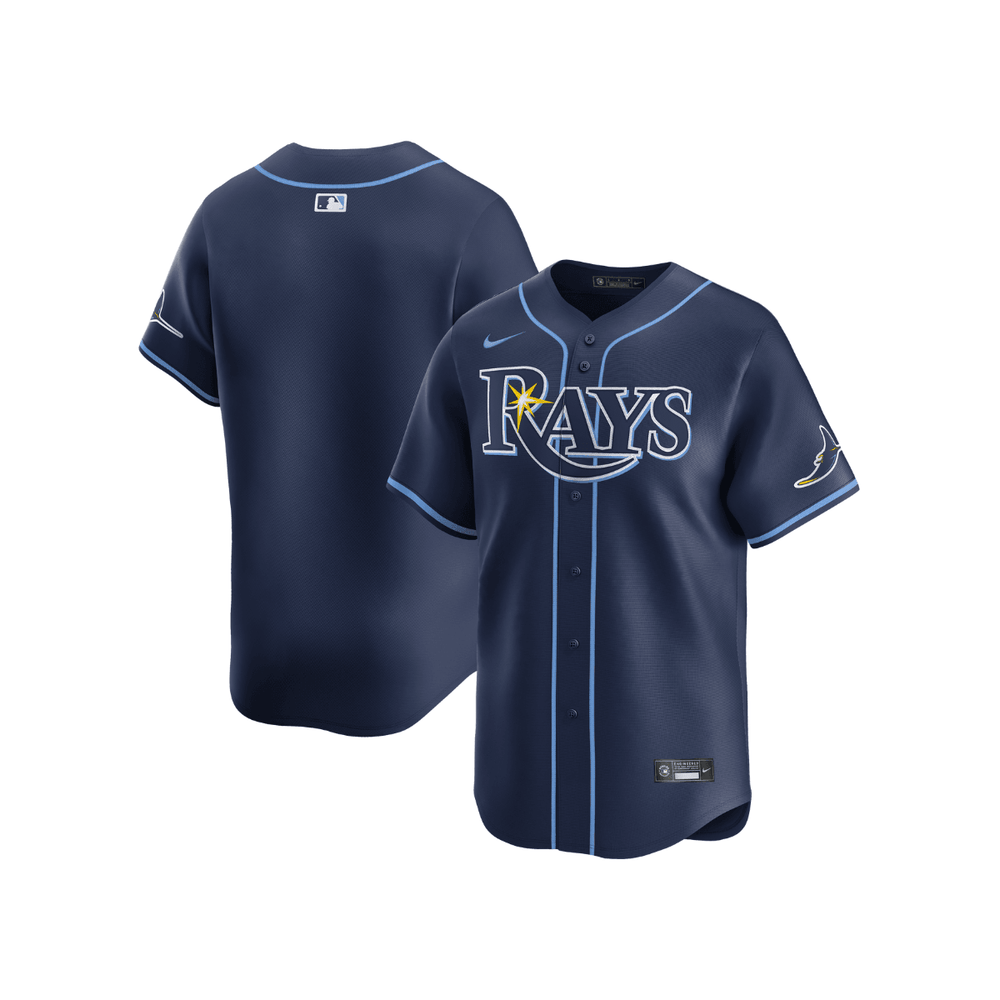 Rays Youth Nike Navy Vapor Limited Jersey - The Bay Republic | Team Store of the Tampa Bay Rays & Rowdies