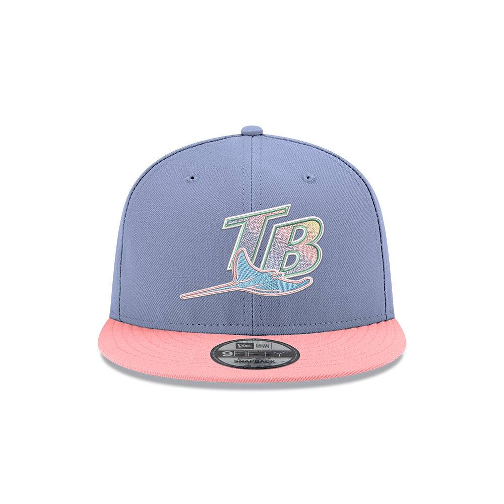 RAYS YOUTH PASTEL PURPLE & PINK TROPICANA FIELD NEW ERA 9FIFTY SNAPBACK HAT - The Bay Republic | Team Store of the Tampa Bay Rays & Rowdies