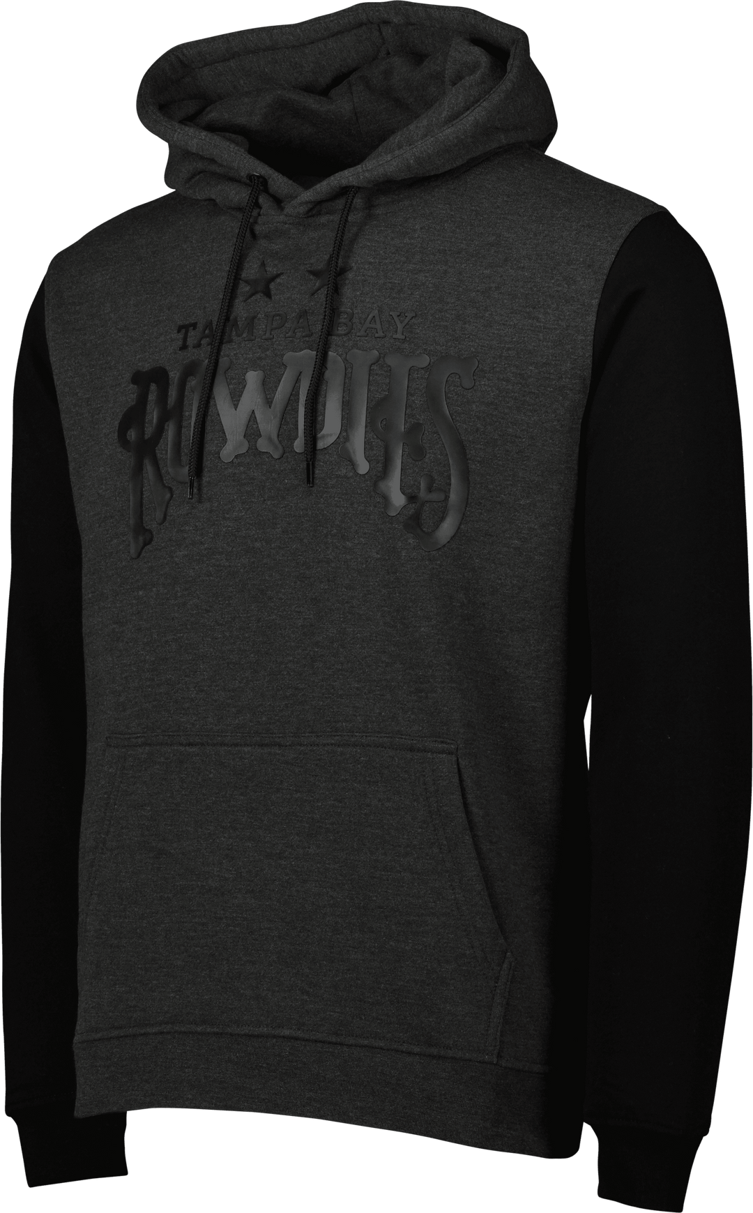 ROWDIES BLACK ON BLACK SPORT DESIGN SWEDEN PULLOVER HOODIE - The Bay Republic | Team Store of the Tampa Bay Rays & Rowdies