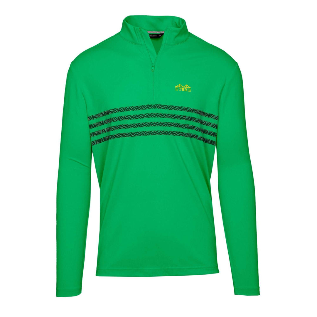 Rowdies Levelwear Kelly Green TBR Bridge Half Zip Pullover - The Bay Republic | Team Store of the Tampa Bay Rays & Rowdies