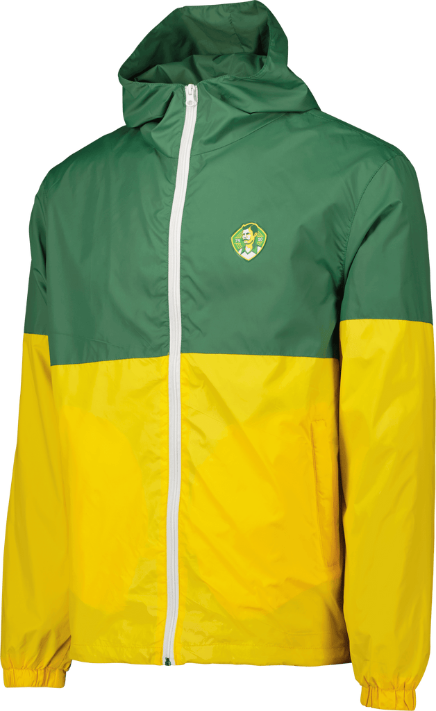 Red yellow green jacket outlet