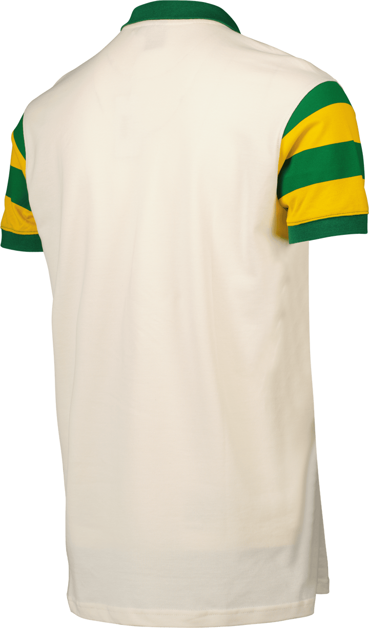 ROWDIES MEN'S WHITE CREST STRIPED SLEEVES SPORT DESIGN SWEDEN POLO - The Bay Republic | Team Store of the Tampa Bay Rays & Rowdies