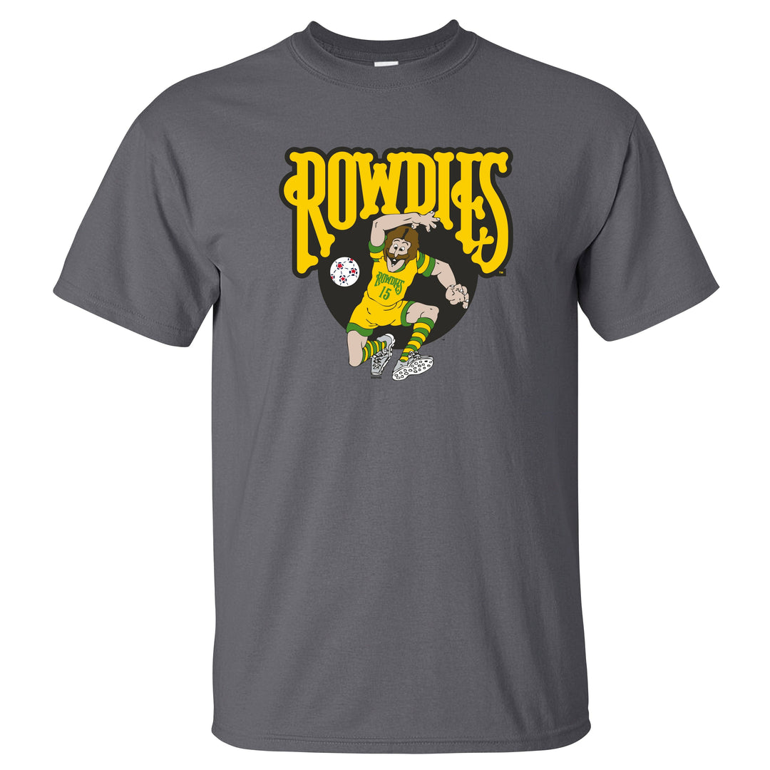 ROWDIES YOUTH CHARCOAL GREY RALPH SHORT SLEEVE T-SHIRT - The Bay Republic | Team Store of the Tampa Bay Rays & Rowdies