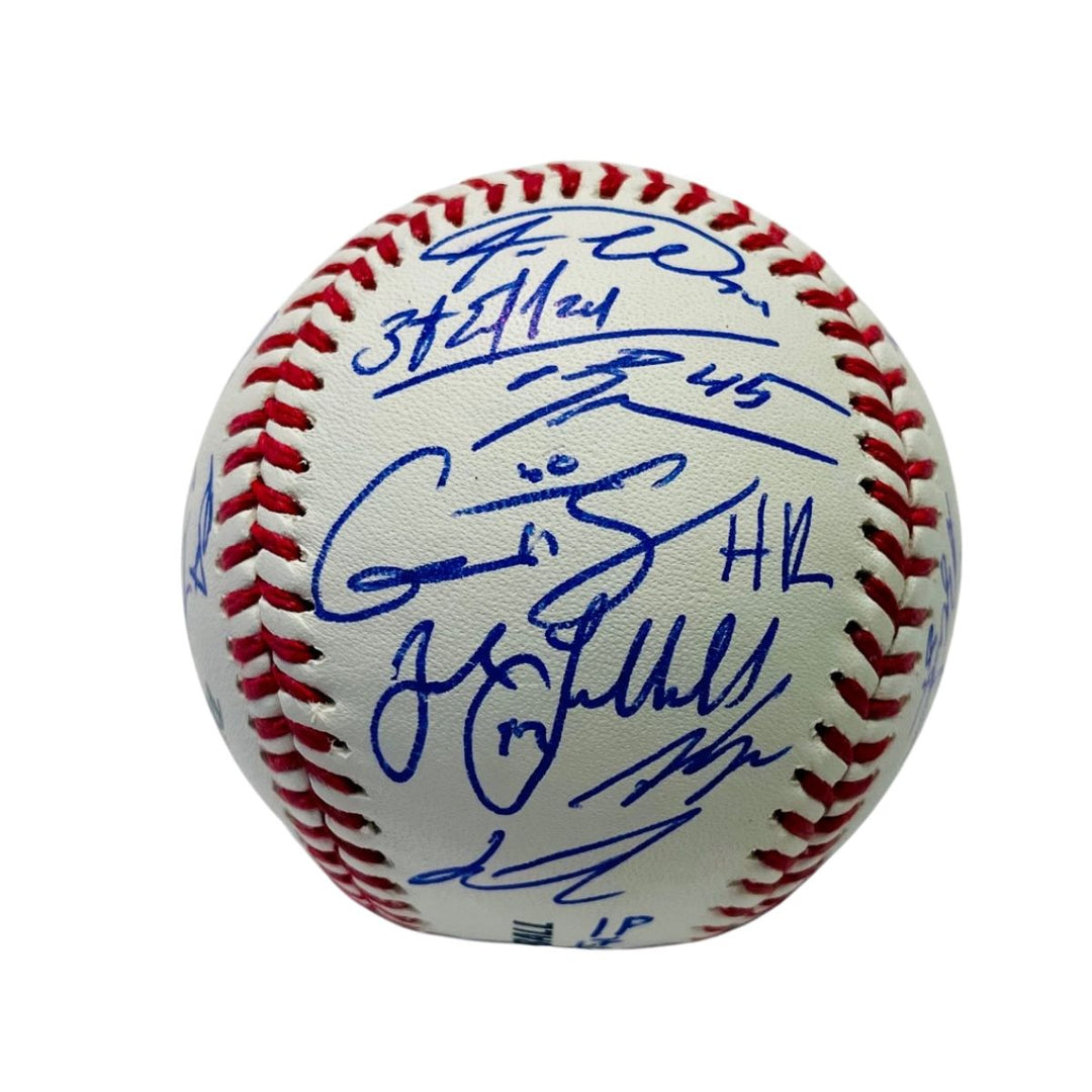 Rays 2024 Team Autographed Official MLB Baseball