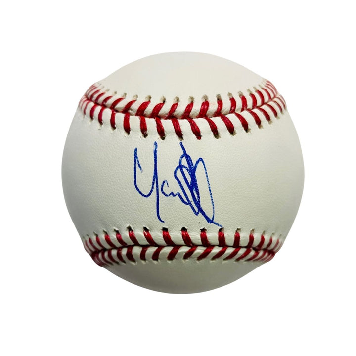 Rays Yandy Diaz Autographed Official MLB Baseball