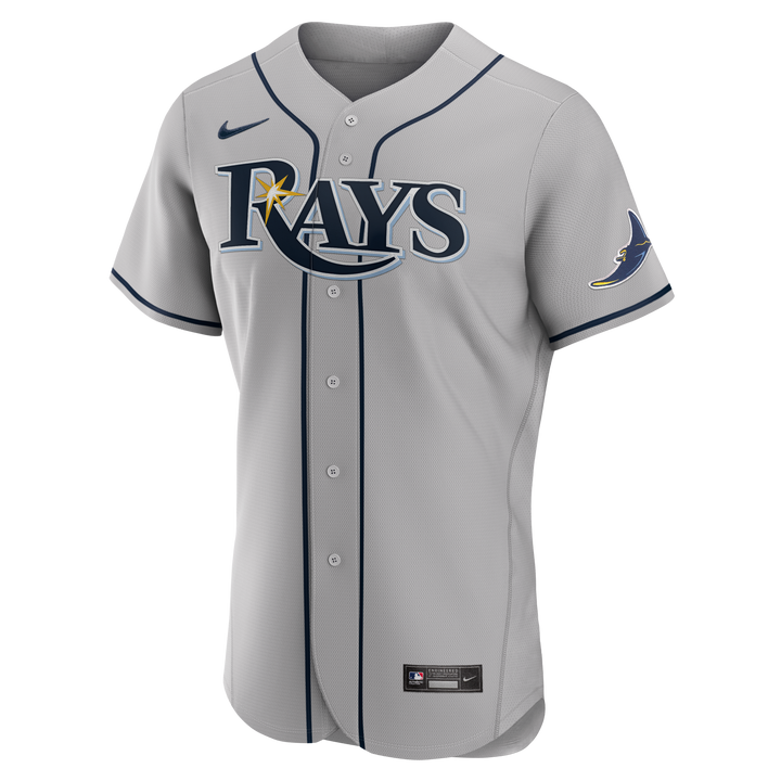 RAYS GRAY MENS AUTHENTIC JERSEY-ALTERNATE