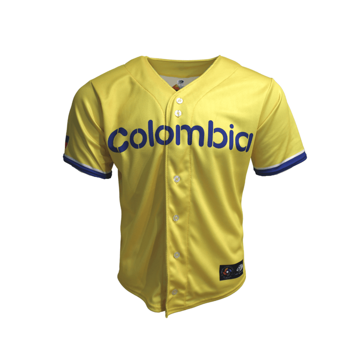 MEN’S YELLOW COLOMBIA WORLD BASEBALL CLASSIC 2023 REPLICA JERSEY - The Bay Republic | Team Store of the Tampa Bay Rays & Rowdies