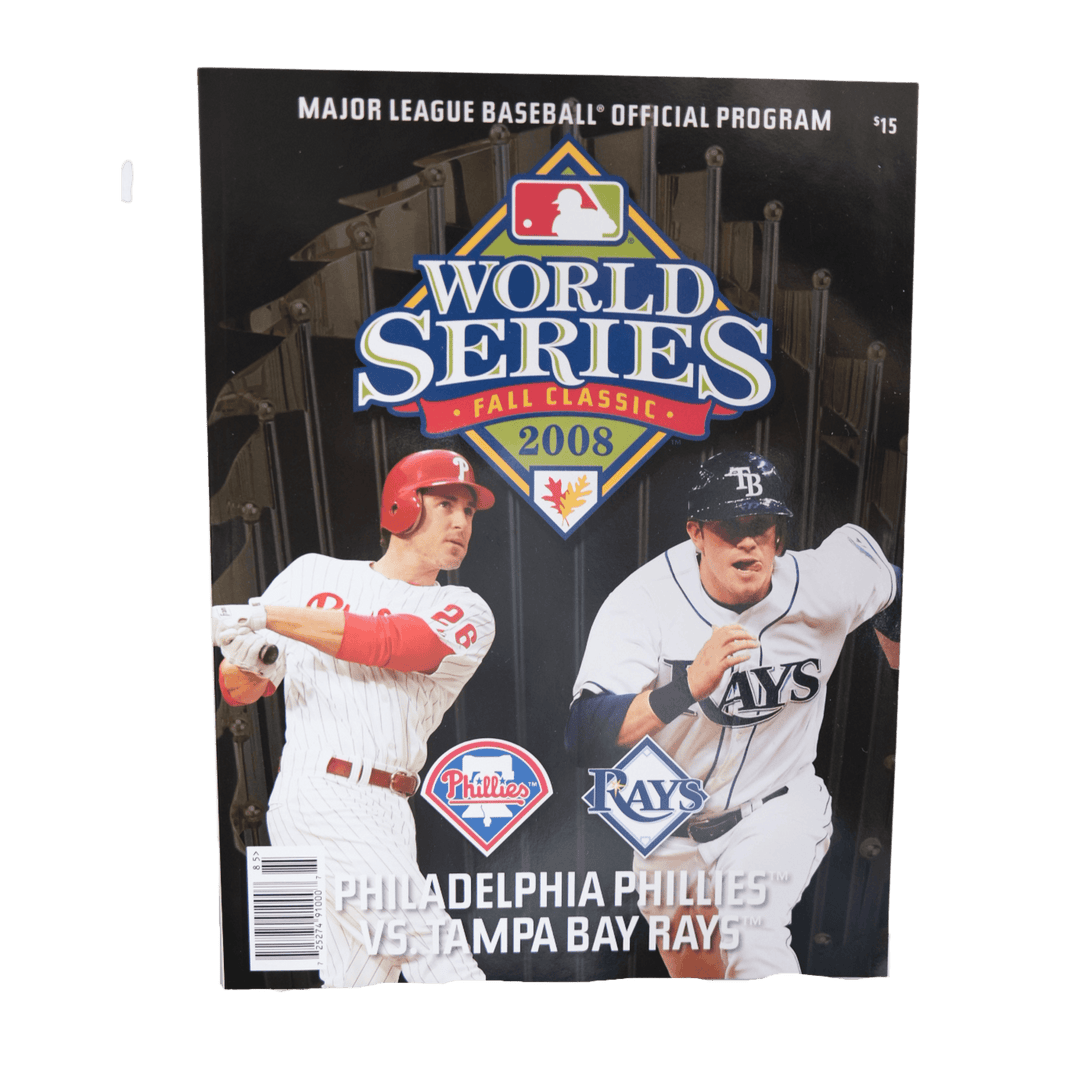 RAYS 2008 WORLD SERIES OFFICIAL PROGRAM - The Bay Republic | Team Store of the Tampa Bay Rays & Rowdies