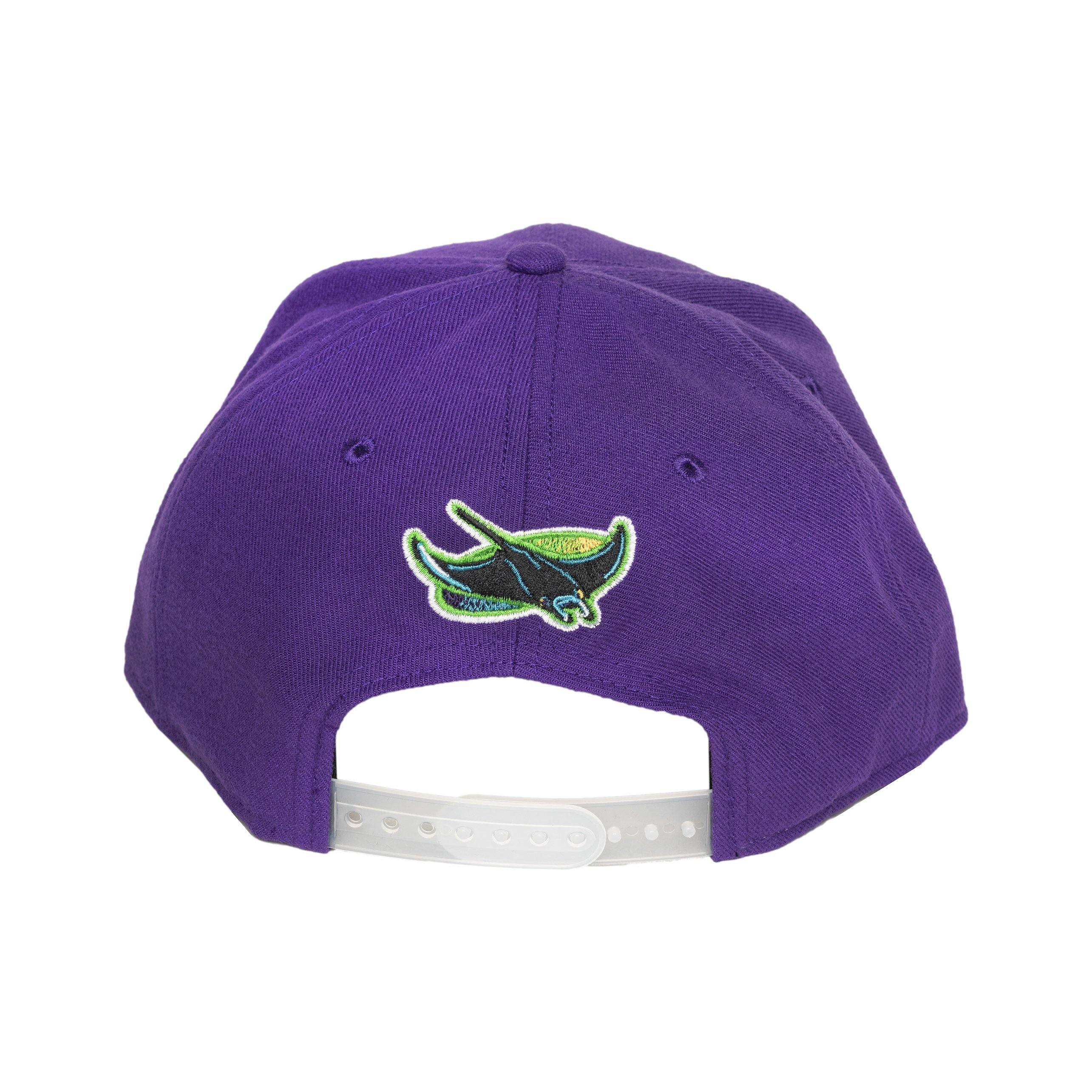 Rays New Era Black & Purple Devil Rays Retro Script 59Fifty Fitted Hat –  The Bay Republic