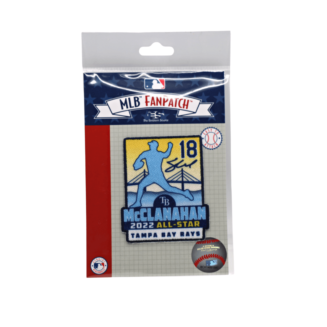 RAYS AUTHENTIC MCCLANAHAN 2022 ALL STAR FAN PATCH - The Bay Republic | Team Store of the Tampa Bay Rays & Rowdies